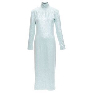 16Arlington Vida Sequins High Neck Long Sleeves Cocktail Dress